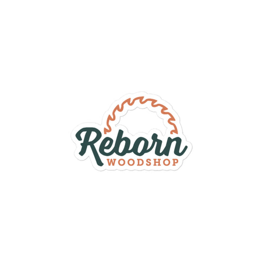 Reborn Woodshop Sticker